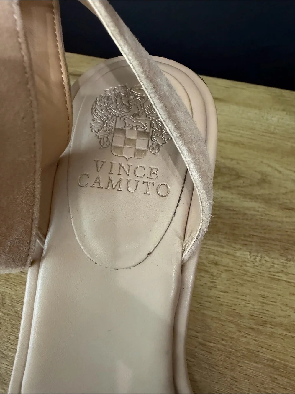 Vince Camuto suede wedges